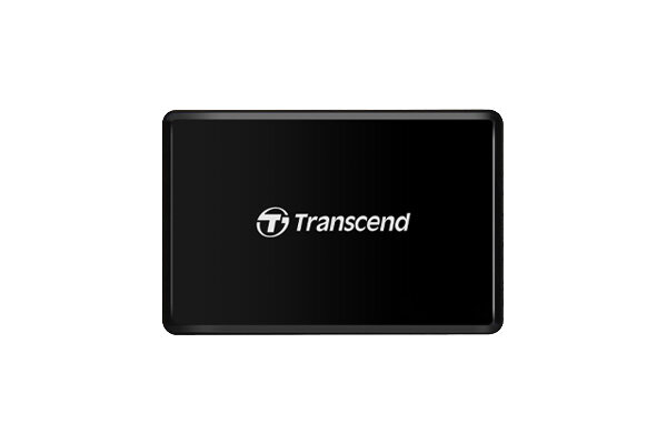 Transcend RDF8, CF, MicroSD (TransFlash), MicroSDHC, MicroSDXC, SD, SDHC, SDXC, Schwarz, Microsoft Windows 7 Microsoft Windows 8 Microsoft Windows 10 Mac OS X 10.2.8 or later Linux Kernel..., CE/FCC/BSMI/KC/RCM/EAC, Mikro-USB, USB