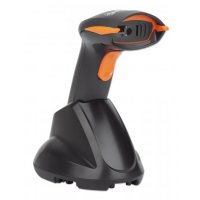 Manhattan Wireless 2D Barcodescanner, 250 mm Scanreichweite, USB-Anschluss, kabellose Reichweite bis zu 80 m, Schutzklasse IP42, Tragbares Barcodelesegerät, 1D/2D, CCD, Codabar, Code 11, Code 128, Code 39, Code 93, EAN-13, EAN-8, GS1 DataBar Expanded, GS1