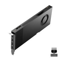 PNY RTX 4000 Ada, RTX A4000, 20 GB, GDDR6, 160 Bit, PCI...