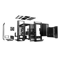 Be Quiet! DARK BASE PRO 901 | Black, Full Tower, PC, Schwarz, ATX, EATX, micro ATX, Mini-ATX, XL-ATX, Aluminium, Glas, Stahl, Gaming