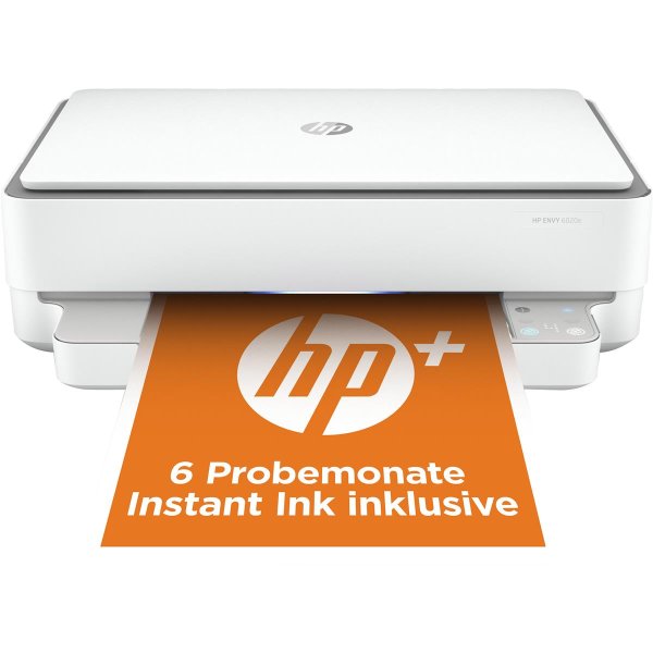 HP ENVY 6020e All-in-One-Drucker, Thermal Inkjet, Farbdruck, 4800 x 1200 DPI, Farbkopieren, A4, Grau