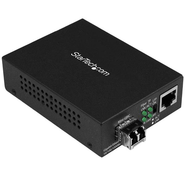 StarTech.com Gigabit Ethernet Glasfaser Medienkonverter - 850nm MM LC - 500m, 1000 Mbit/s, 1000Base-T, 100Base-TX, 10Base-T, 1000Base-LX, 1000Base-SX, IEEE 802.3, IEEE 802.3ab, IEEE 802.3u, IEEE 802.3z, Gigabit Ethernet, 10,100,1000 Mbit/s