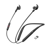 Jabra Evolve 65e MS & Link 370, Kabellos, 20 - 20000 Hz, Büro/Callcenter, 36 g, Kopfhörer, Schwarz