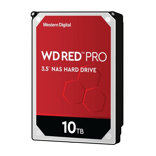 WD Red Pro, 3.5", 10 TB, 7200 RPM