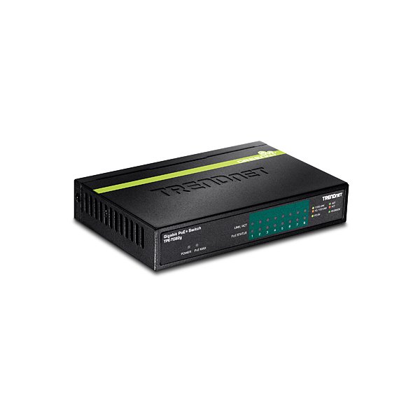 TRENDnet TPE-TG82G, Unmanaged, Gigabit Ethernet (10/100/1000), Vollduplex, Power over Ethernet (PoE)