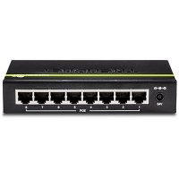 TRENDnet TPE-TG82G, Unmanaged, Gigabit Ethernet (10/100/1000), Vollduplex, Power over Ethernet (PoE)