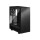 Fractal Design Define 7 Compact, Midi Tower, PC, Schwarz, ATX, micro ATX, Micro-ITX, Aluminium, Stahl, Gehärtetes Glas, Heimbüro