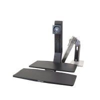 Ergotron WorkFit -A, Single LD @ Worksurface+, 9,1 kg, 61...