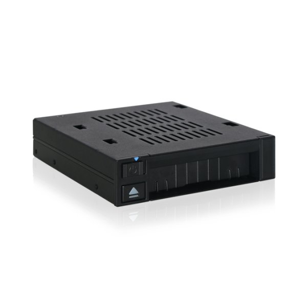 Icy Dock flexiDOCK MB521SP-B, Schwarz, Metall, Kunststoff, 15 mm, 6 Gbit/s, HDD, Leistung, CE, REACH