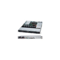 Supermicro SuperChassis 815TQC-R706WB2, Rack, Server, Schwarz, Ventilatorausfall, HDD, Netzwerk, Leistung, 750 W, 3.5"