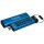 Kingston IronKey 8GB USB-C Keypad 200C, FIPS 140-3 Lvl 3 (ausstehend) AES-256, 8 GB, USB Typ-C, 3.2 Gen 1 (3.1 Gen 1), 145 MB/s, Schutzhülle, Blau