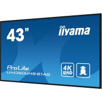 Iiyama LH4360UHS-B1AG, Digitale A-Platine, 108 cm...