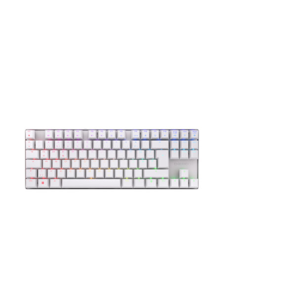 Cherry MX 8.2 TKL Wireless RGB, Kabellos, RF Wireless + Bluetooth, Mechanischer Switch, QWERTZ, RGB-LED, Weiß