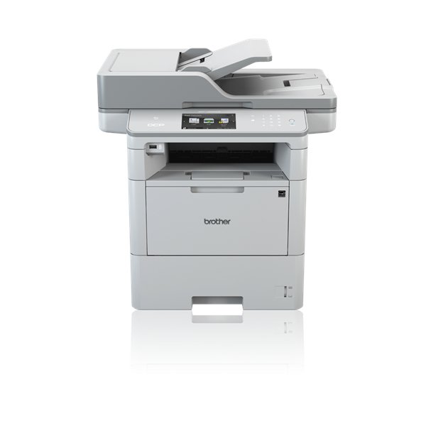 Brother Professionelles 3-in-1 Multifunktionsgerät, Laser, Monodruck, 1200 x 1200 DPI, A4, Direktdruck, Grau