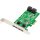 Dawicontrol DC-624E RAID, SATA, PCI Express x2, 0, 1, 5, 10, JBOD, Windows 2000, Windows 7 Home Basic, Windows 7 Home Basic x64, Windows 7 Home Premium, Windows 7..., 2 TB