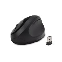 Kensington Pro Fit® Ergo kabellose Maus—Schwarz, rechts, RF Wireless + Bluetooth, 1600 DPI, Schwarz