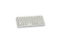 Cherry G84-4100, Mini, Kabelgebunden, USB, QWERTY, Grau