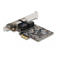 Delock 88615, PCI Express, RJ-45, Silber, PC, 1...