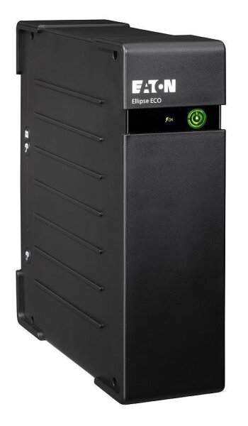 Eaton Ellipse ECO 650 USB DIN, Standby (Offline), 0,65 kVA, 400 W, 161 V, 284 V, 50/60 Hz