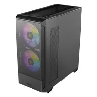 Antec NX416L, Midi Tower, PC, Schwarz, ATX, ITX, micro ATX, Kunststoff, Stahl, Gaming