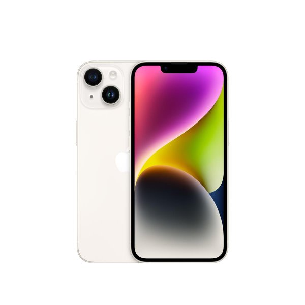 Apple iPhone 14 Plus, 17 cm (6.7"), 2778 x 1284 Pixel, 256 GB, 12 MP, iOS 17, Weiß