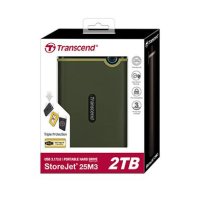 Transcend StoreJet 25M3G, 1 TB, 2.5", 3.2 Gen 1 (3.1 Gen 1), Grün