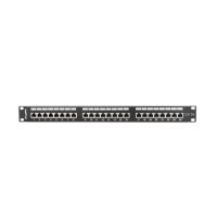 Lanberg PPS5-1024-B, RJ-45, Cat5,Cat5e, Schwarz, Metall,...