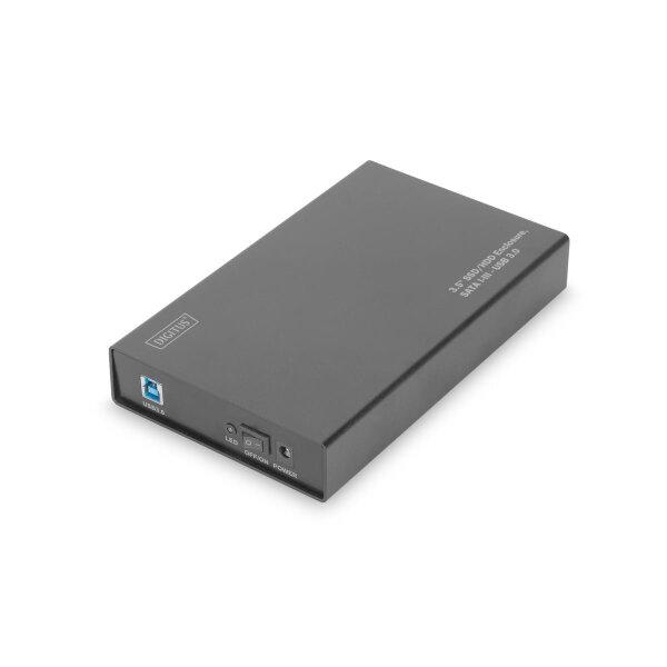 DIGITUS 3,5" SSD/HDD-Gehäuse, SATA 3 - USB 3.0