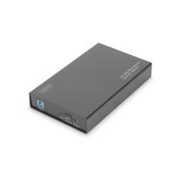 DIGITUS 3,5" SSD/HDD-Gehäuse, SATA 3 - USB 3.0