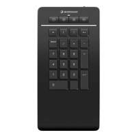 3Dconnexion Numpad Pro, Bluetooth/USB/RF Wireless, 1,5 m, Schwarz