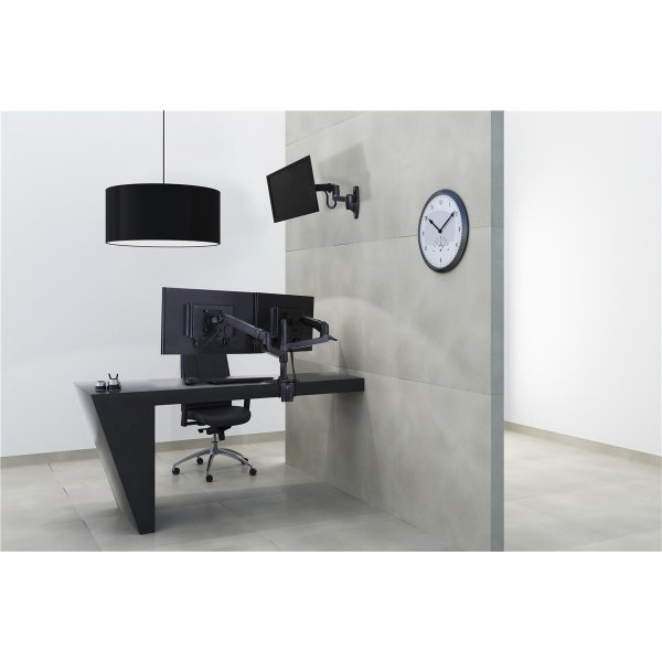 Ergotron LX Series LX Wall Monitor Arm, Schrauben, 11,3 kg, 50,8 cm (20"), 86,4 cm (34"), 100 x 100 mm, Schwarz