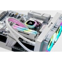 Corsair Vengeance RGB Pro CMH32GX4M2D3600C18W, 32 GB, 2 x 16 GB, DDR4, 3600 MHz, 288-pin DIMM, Weiß