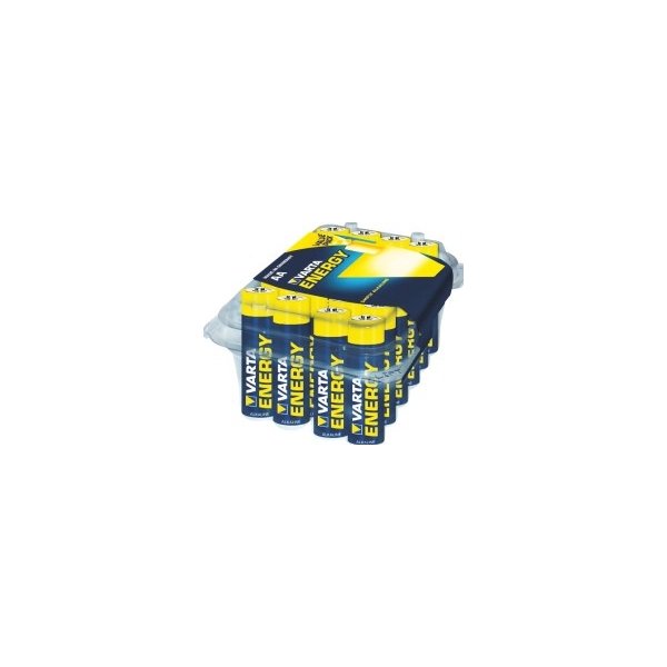 Varta Alkaline, AA, 24 pack, Einwegbatterie, AA, Alkali, 24 Stück(e), Blau, Zylindrische