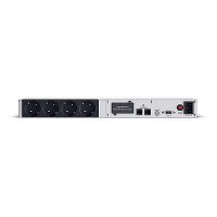 CyberPower Systems CyberPower OR650ERM1U Line-Interactive USV 650VA/360W Rackmount 1U, USB (HID), AVR, LCD, Ausgang (4) Schuko, Expansion Port für opt. Netzwerkkomunikation, Line-Interaktiv, 0,65 kVA, 360 W, Sine, 165 V, 271 V