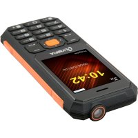 Olympia Active Outdoor, Balken, Dual-SIM, 6,1 cm (2.4"), Bluetooth, 1800 mAh, Schwarz, Orange