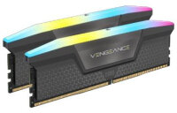 Corsair Vengeance RGB CMH32GX5M2B5600Z40, 32 GB, 2 x 16 GB, DDR5, 5600 MHz, 288-pin DIMM, Schwarz