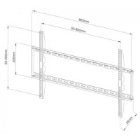 Techly ICA-PLB-162XL, 106,7 cm (42"), 2,03 m...