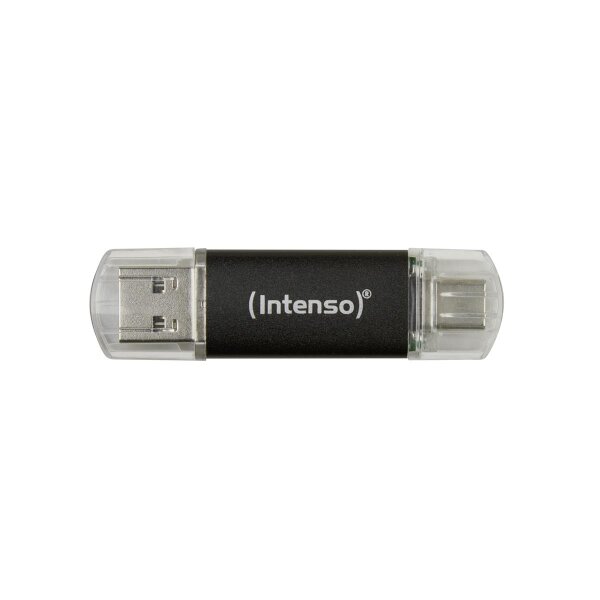 Intenso 3539480, 32 GB, USB Type-A / USB Type-C, 3.2 Gen 1 (3.1 Gen 1), 70 MB/s, Kappe, Anthrazit