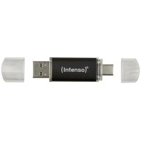 Intenso 3539480, 32 GB, USB Type-A / USB Type-C, 3.2 Gen 1 (3.1 Gen 1), 70 MB/s, Kappe, Anthrazit