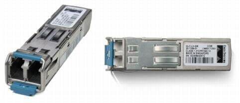 Cisco 1000BASE-LX/LH, 1000 Mbit/s, LC, PC, 10000 m, 10000 m, 550 m, 1310 nm