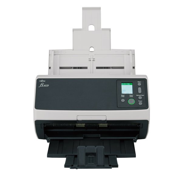 Ricoh fi-8170, 216 x 355,6 mm, 600 x 600 DPI, 70 Seiten pro Minute, Graustufen, Monochrom, ADF + Scanner mit manueller Zuführung, Schwarz, Grau