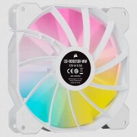 Corsair SP140 RGB ELITE, Ventilator, 14 cm, 300 RPM, 1200 RPM, 27 dB, 68,11 cfm