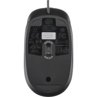 HP Optische 2,9 M USB-Maus, Optisch, USB Typ-A, Schwarz