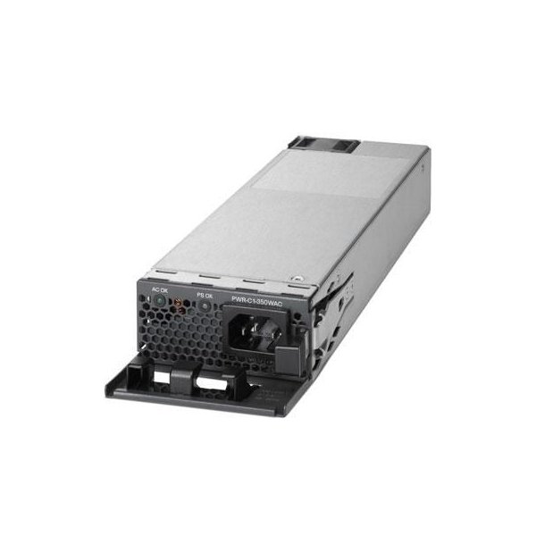 Cisco PWR-C1-350WAC-P=, Stromversorgung, Schwarz, Metall, 1194 BTU/h, 350 W, 100 - 240 V