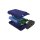 RealPower PB-7500C Navy Blue, 7500 mAh, Schwarz, Blau