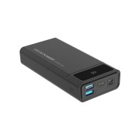 RealPower PB-20k PD, 20000 mAh, 18 W, Schwarz