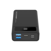 RealPower PB-20k PD, 20000 mAh, 18 W, Schwarz