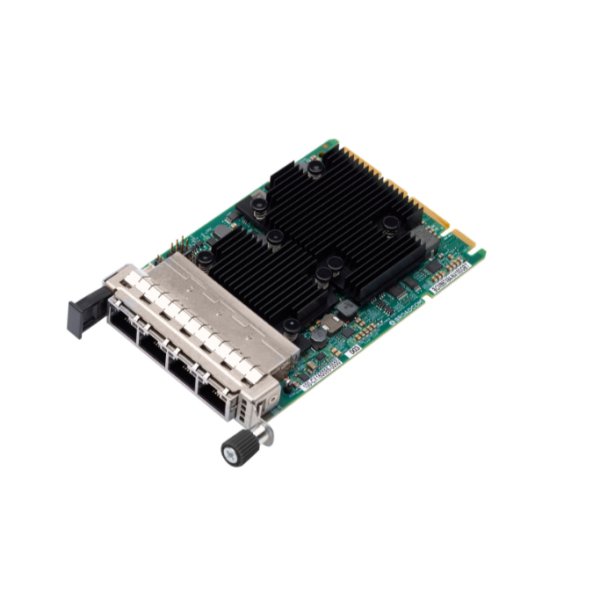 Lenovo 4XC7A08240, Eingebaut, Kabelgebunden, PCI Express, Ethernet, Grün, Metallisch