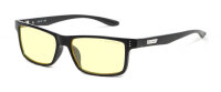 Gunnar Optiks Cruz, Unisex, Rechteck, Schwarz, Nylon, Bernstein, 5,5 cm