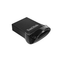 SanDisk Ultra Fit, 32 GB, USB Typ-A, 3.2 Gen 1 (3.1 Gen 1), 130 MB/s, Ohne Deckel, Schwarz